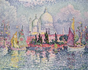 Santa Maria della Salute, 1908 da Paul Signac